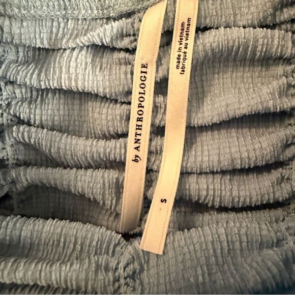 By Anthropologie Ruched Baby Tee - Picture 3 of 6